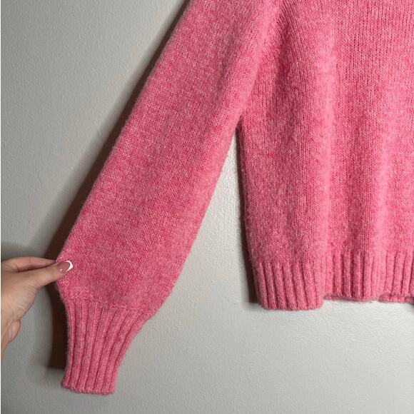 Xirena Dillan Sweater Light Pink Soft Knit Pullover Crewneck Luxe Wool Blend S - Picture 4 of 7